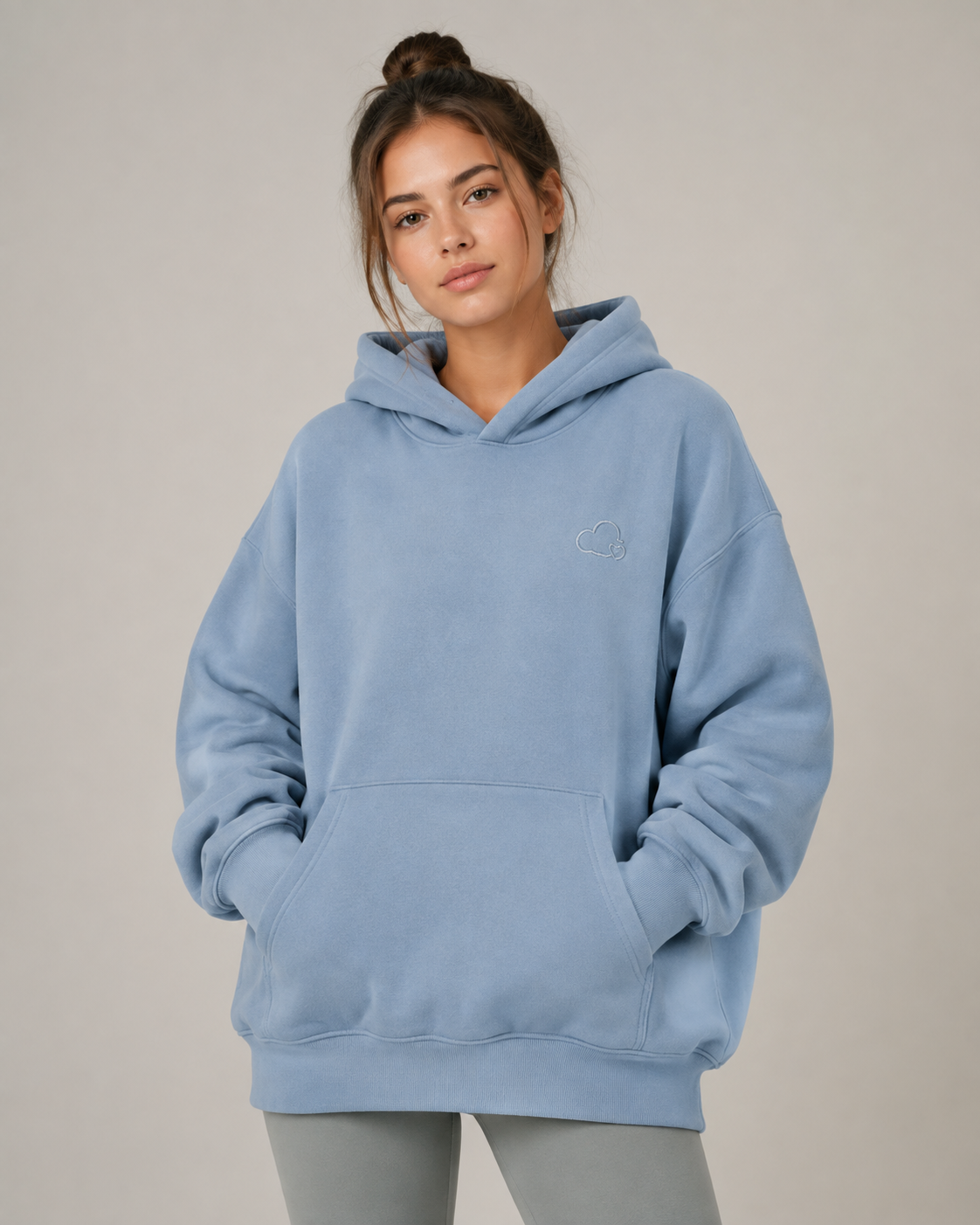 AURORA CALM HOODIE | SLATE