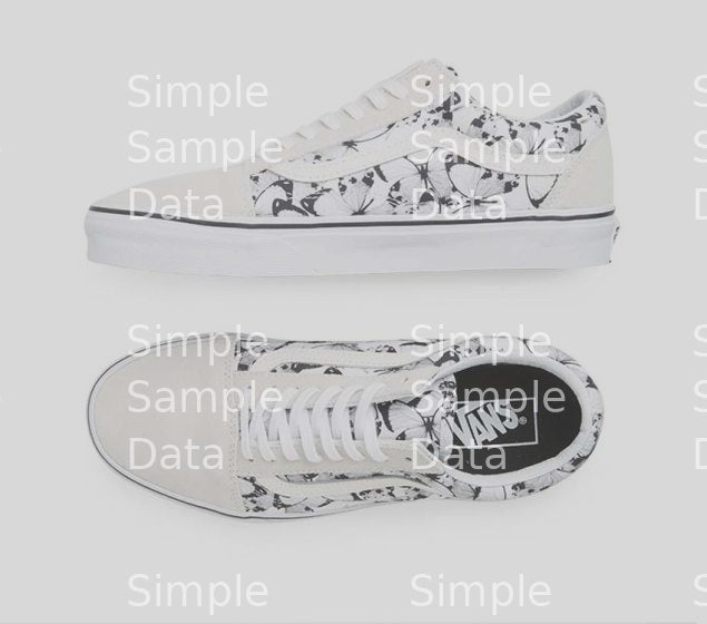 VANS | OLD SKOOL (BUTTERFLY) TRUE WHITE | BLACK