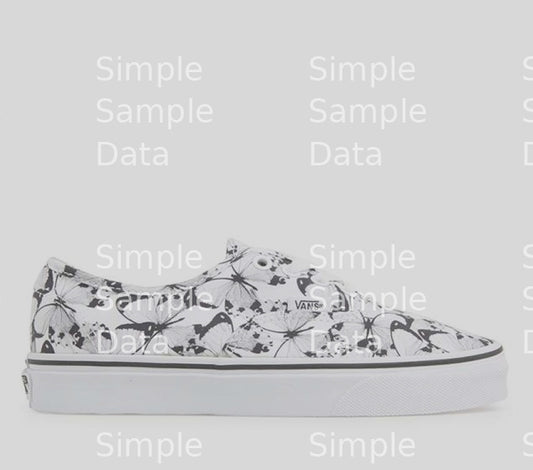 VANS | AUTHENTIC (BUTTERFLY) TRUE | WHITE / BLACK